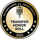 Phi Theta Kappa Honor Society: Transfer Honor Roll