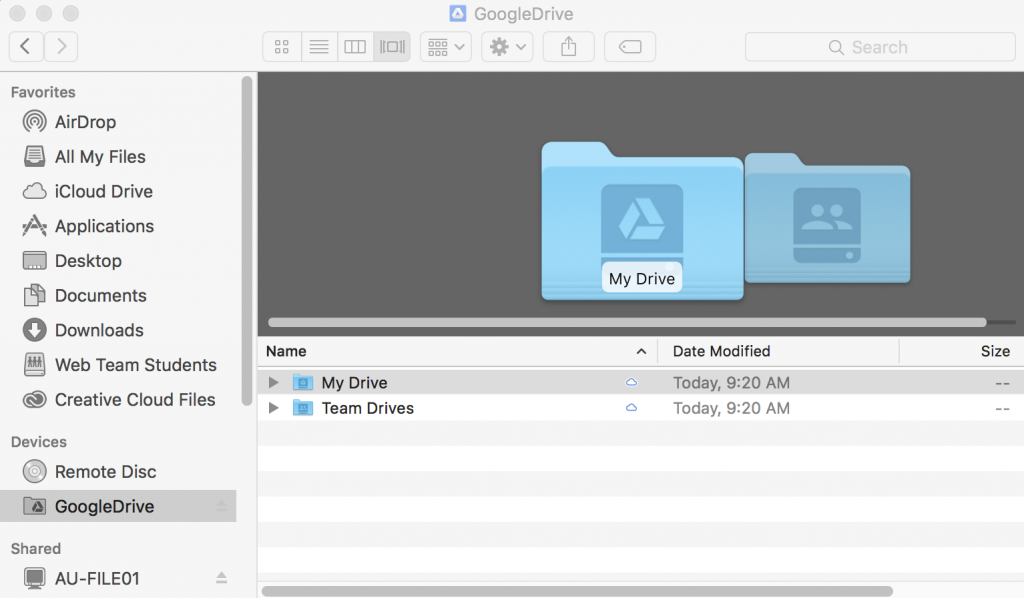 download drive file stream mac