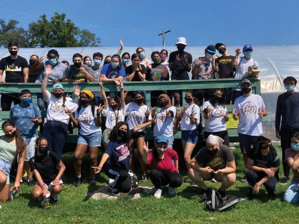 FCAP gives incoming students the opportunity to participate in various volunteer and community service projects in the community prior to the start of classes.