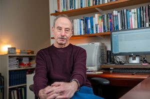 Robert Bornstein in his office.